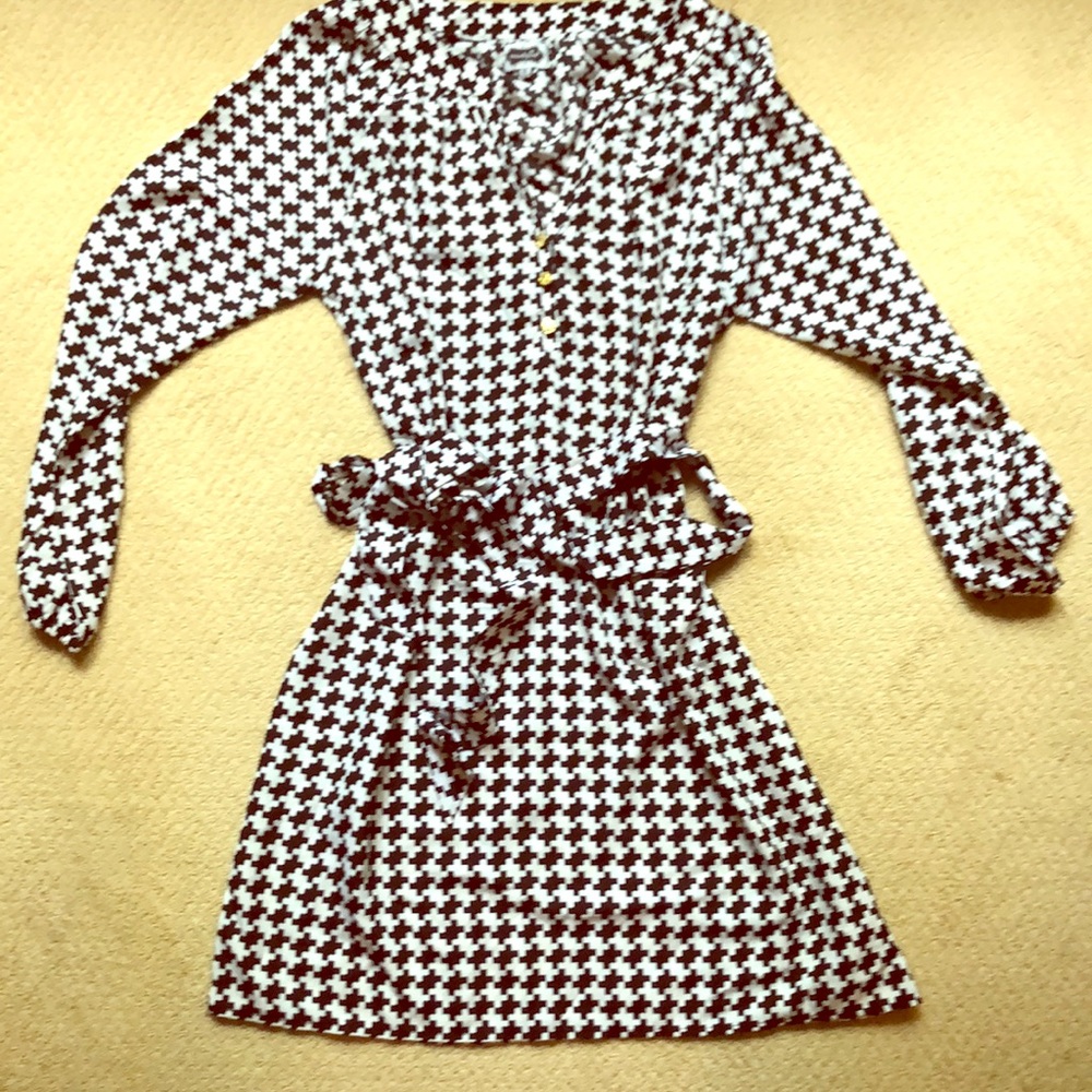 Mudpie Houndstooth dress - Size M